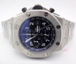 Audemars Piguet Replica Watch Black Chronograph Stainless Steel